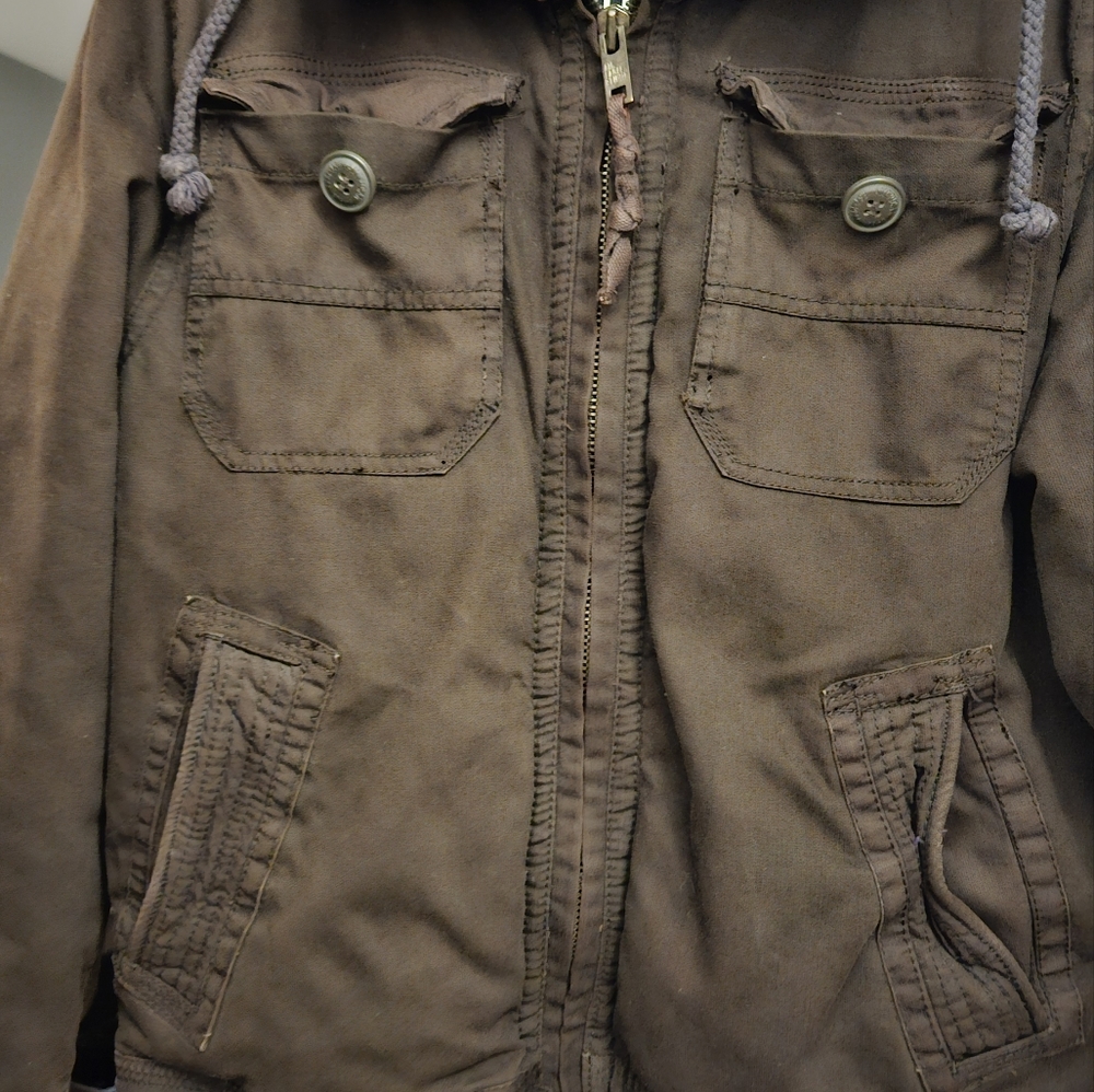 AE Military Jacket w/ removable Hood